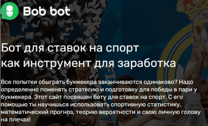 bob bot сайт