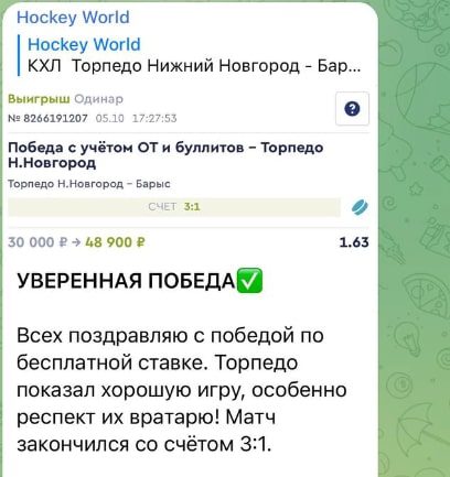 Hockey World результаты