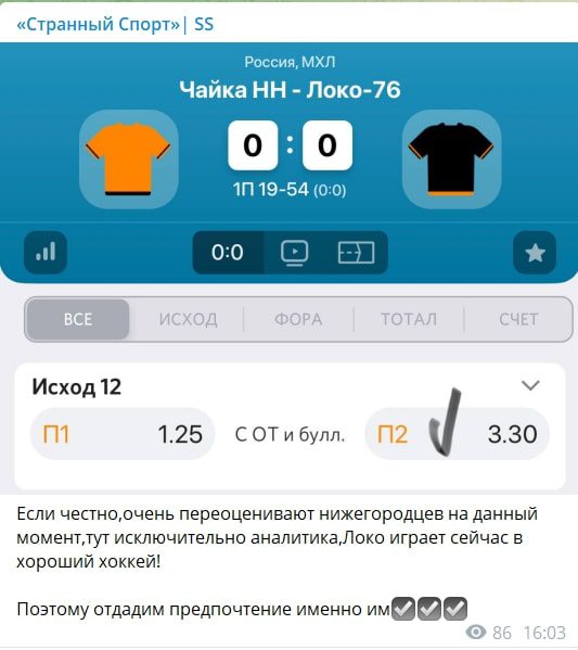 Странный Спорт | SS Телеграмм