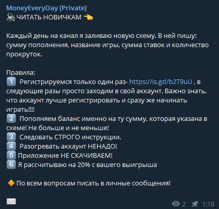 Как работает Money Every Day Private