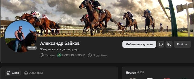 Horseracegold ВК админ