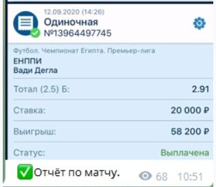 Ivory Bet статистика