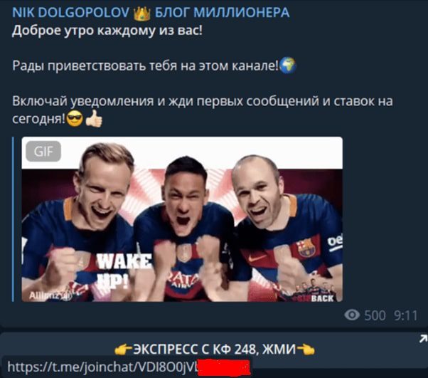 NIK DOLGOPOLOV БЛОГ МИЛЛИОНЕРА экспрес ставки